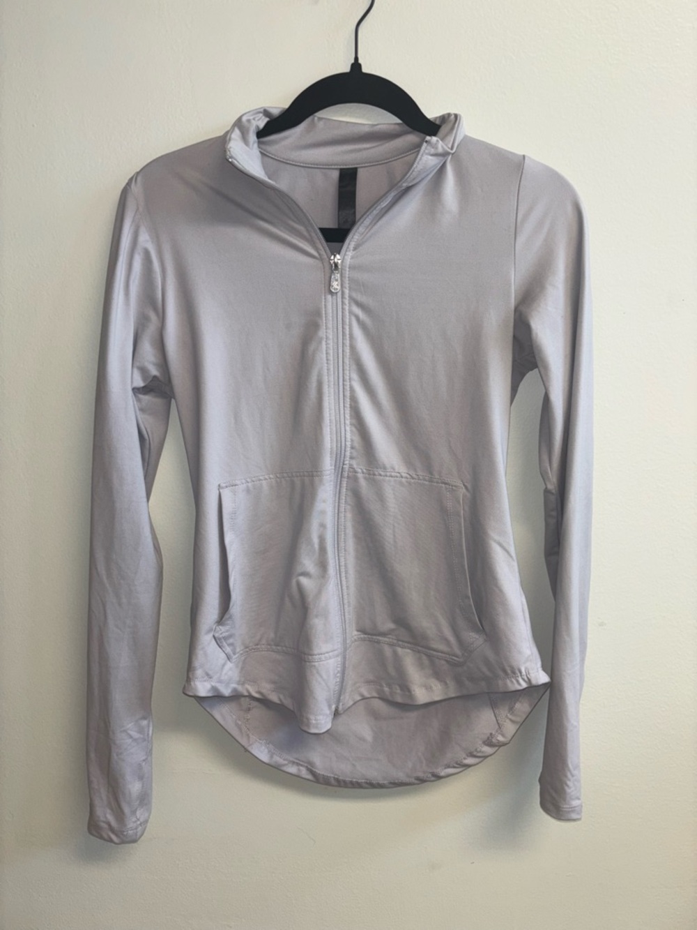 Light Purple/Gray Women's Zip Up Activewear Jacket